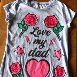 Love my dad tee shirt